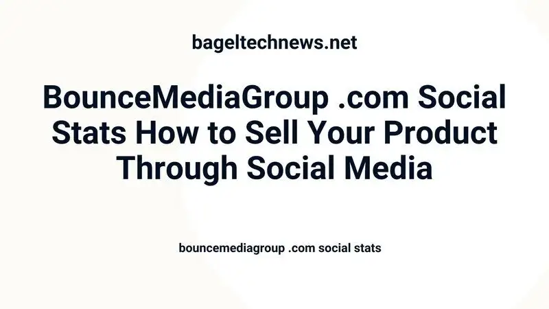 bouncemediagroup .com social stats